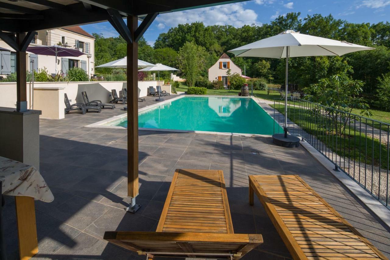 Appartamento Domaine L'Ancien Vignoble Saint-Julien-de-Lampon Esterno foto
