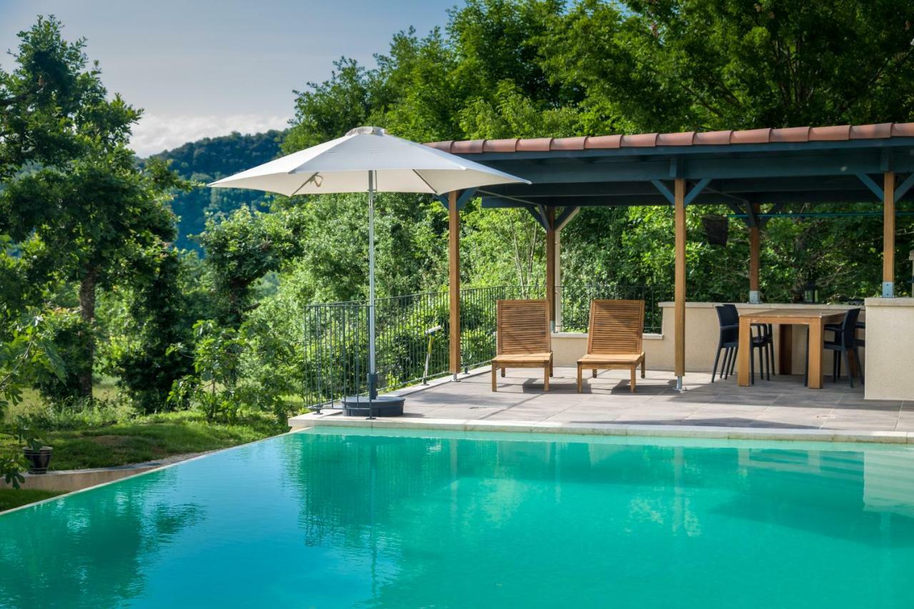 Appartamento Domaine L'Ancien Vignoble Saint-Julien-de-Lampon Esterno foto